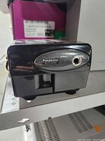 Front view of Panasonic Auto-Stop pencil sharpener