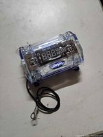 Overall view showing digital display and Stinger logo