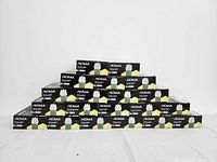 Pyramid stack of 20 sealed Noma string-light boxes