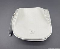 Front view of Dior Beauty cosmetic bag