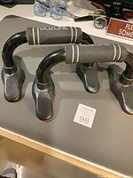 Pair of GOZONE push-up bars showing overall appearance