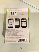 Back of box listing features and specifications