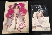 Front covers of both Latin Quarter souvenir publications