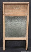 Front view of washboard showing full frame and glass panel