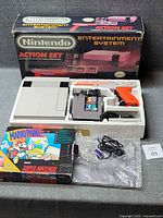 All components in styrofoam tray with boxes visible