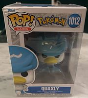 Front view of boxed Quaxly Funko Pop #1012
