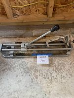 Full view of Brutus manual tile cutter
