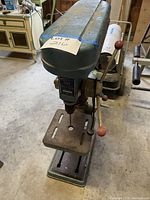 Front full view of Galaxy 1412 drill press