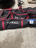 Black ZipWall branded carry bag