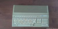 Top view of Atari 1040ST showing keyboard and vented top panel