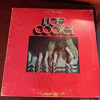 front cover of Alice Cooper Easy Action LP