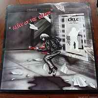 front cover with illustrated guitarist and CKLC AM 1380 poster