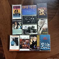 Group shot showing all 11 cassette front covers