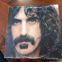 Front cover with Frank Zappa portrait