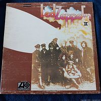 Front cover of Led Zeppelin II album