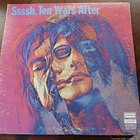 Front cover of LP showing title and label info