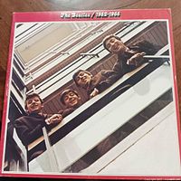 Front cover of Beatles 1962-1966 album