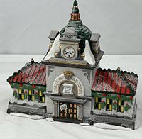 Front view of North Pole Hall of Records building