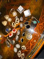 All jewellery pieces laid out for overall view