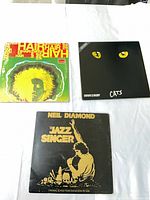 Front covers of all three LPs
