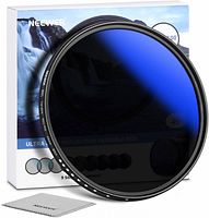 Filter, box and cloth angled product shot