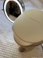 LED makeup mirror illuminated