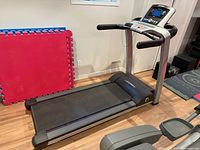 Life Fitness F3 treadmill full view left side