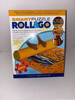 Front of boxed Eurographics Smart Puzzle Roll & Go showing product info