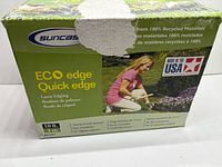 Front of Suncast ECO edge Quick edge lawn edging kit box