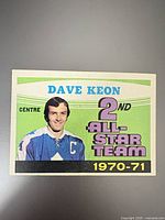 Front of 1971 O-Pee-Chee Dave Keon #259 card