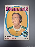 Front of Wayne Carleton #178 1971 O-Pee-Chee card