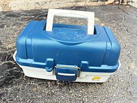 closed tackle box exterior