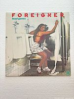 Front sleeve showing album art and Foreigner logo