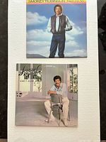 Front covers of both LP sleeves