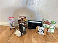 Group shot showing all boxed and loose items