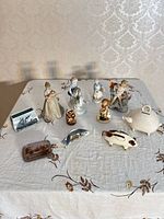 Group shot of all eleven items on table