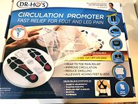 Front of retail box showing product image and contents list