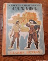 Front cover of A Picture History of Canada hardcover book
