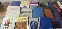 Overview showing all twelve Scottish history books