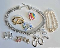 Group shot of all jewelry pieces