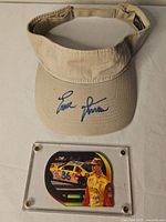 Visor and trading card overview