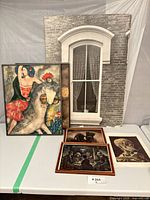 All six poster prints grouped together