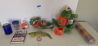 Full lot overview showing all 11 Florida Gators themed items