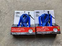 Front view of both boxed Fit Circuit jump ropes