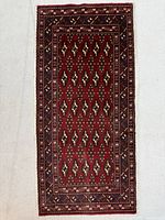 Full view of Turkman mat showing overall design and size