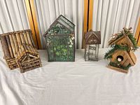 Four items side by side showing overall condition and style