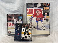 Group shot of all three NHL Pro Action poster puzzles