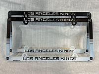 Front view of both frames showing team branding