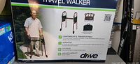 Retail box front showing Drive Travel Walker branding and product image