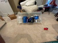 Bin showing six drinkware items